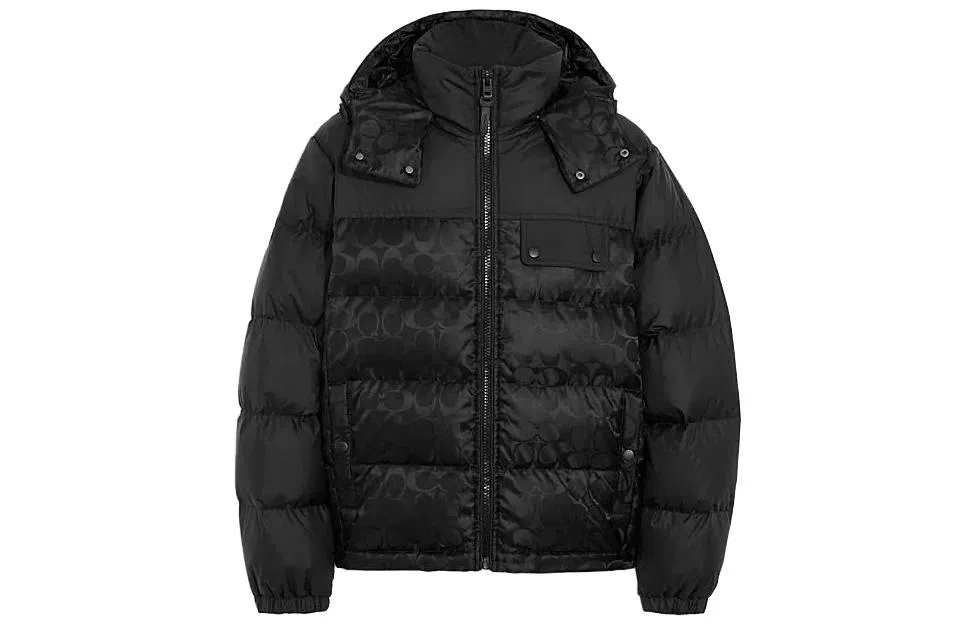 COACH FW22 Purple Puffer Jacket