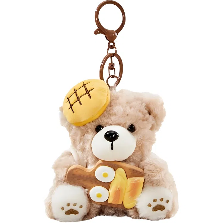 兰妮诗 烘焙系列甜点款国风蝴蝶结装饰  谷圈挂件