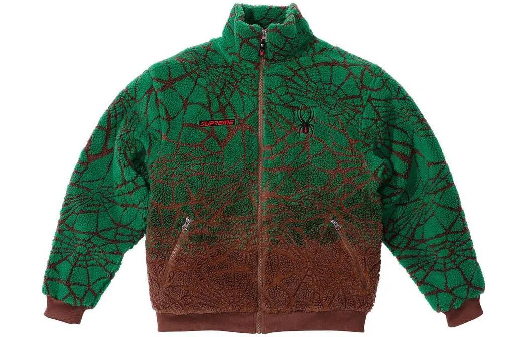 Supreme x Spyder Web Polar Fleece Jacket