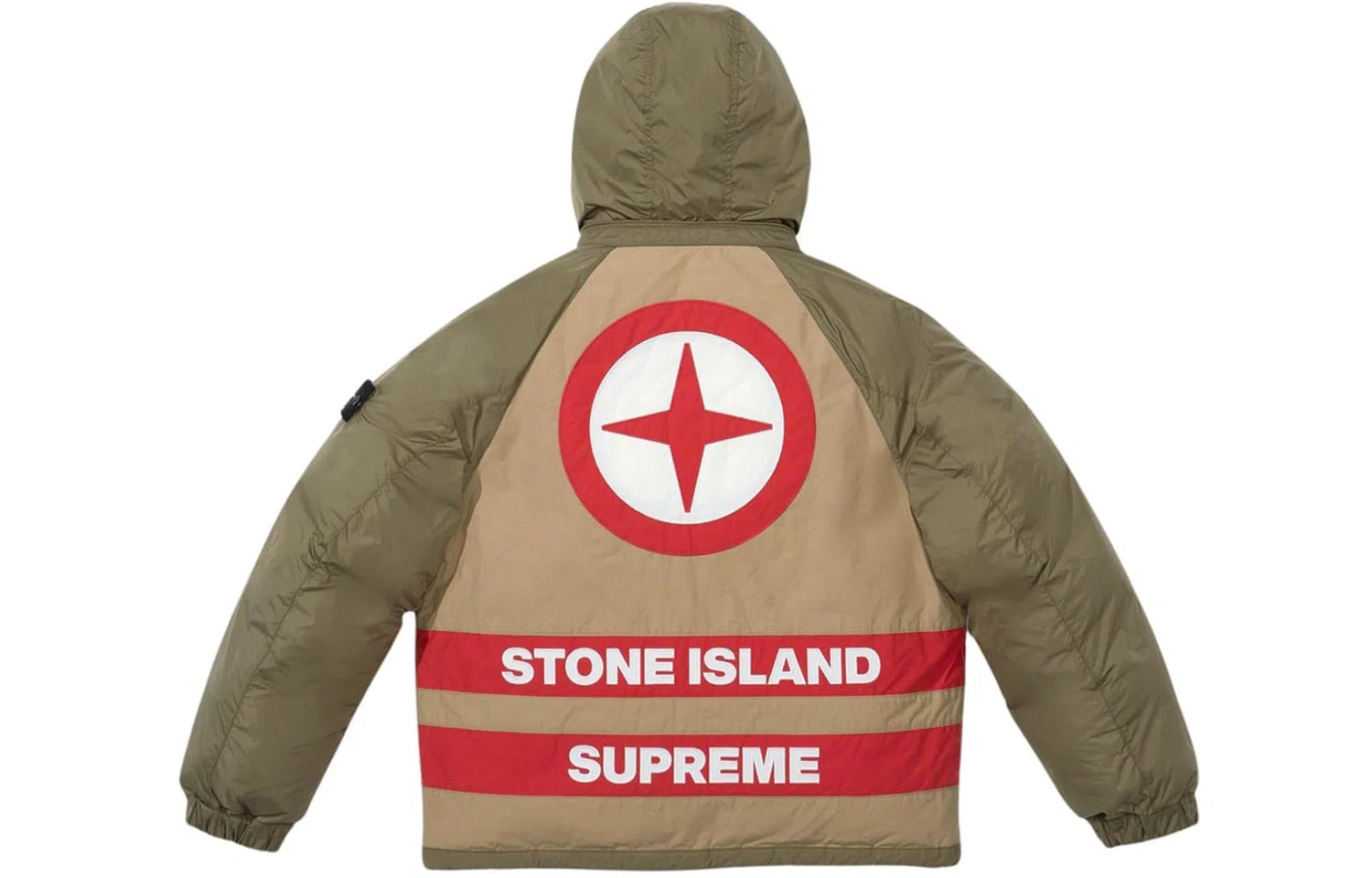Supreme x Stone Island FW23 Reversible Logo Stripe Jacket