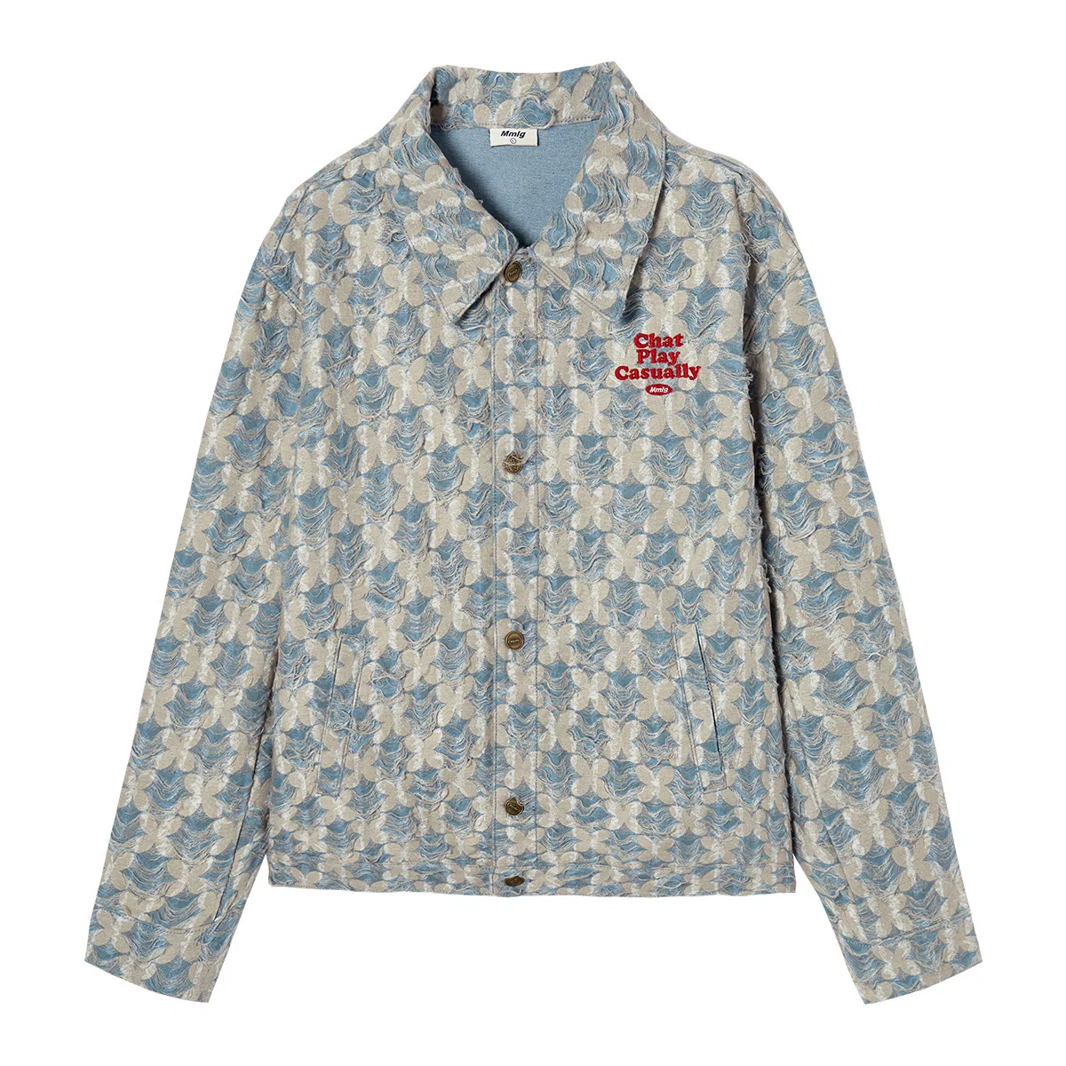 Mmlg Embroidered Denim Jacket