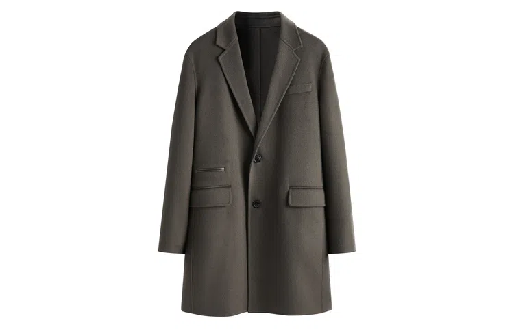 PEACEBIRD MEN Wool Coat