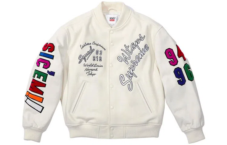 Supreme x WTAPS Varsity Jacket