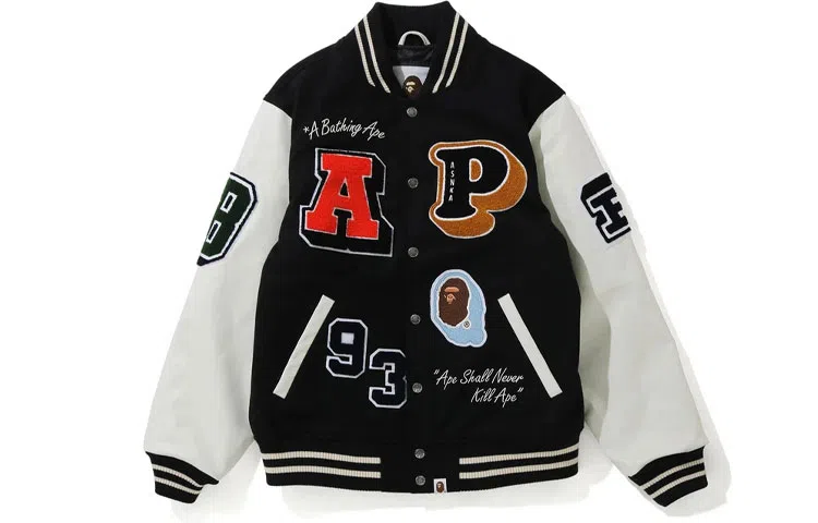 A BATHING APE Varsity Jacket