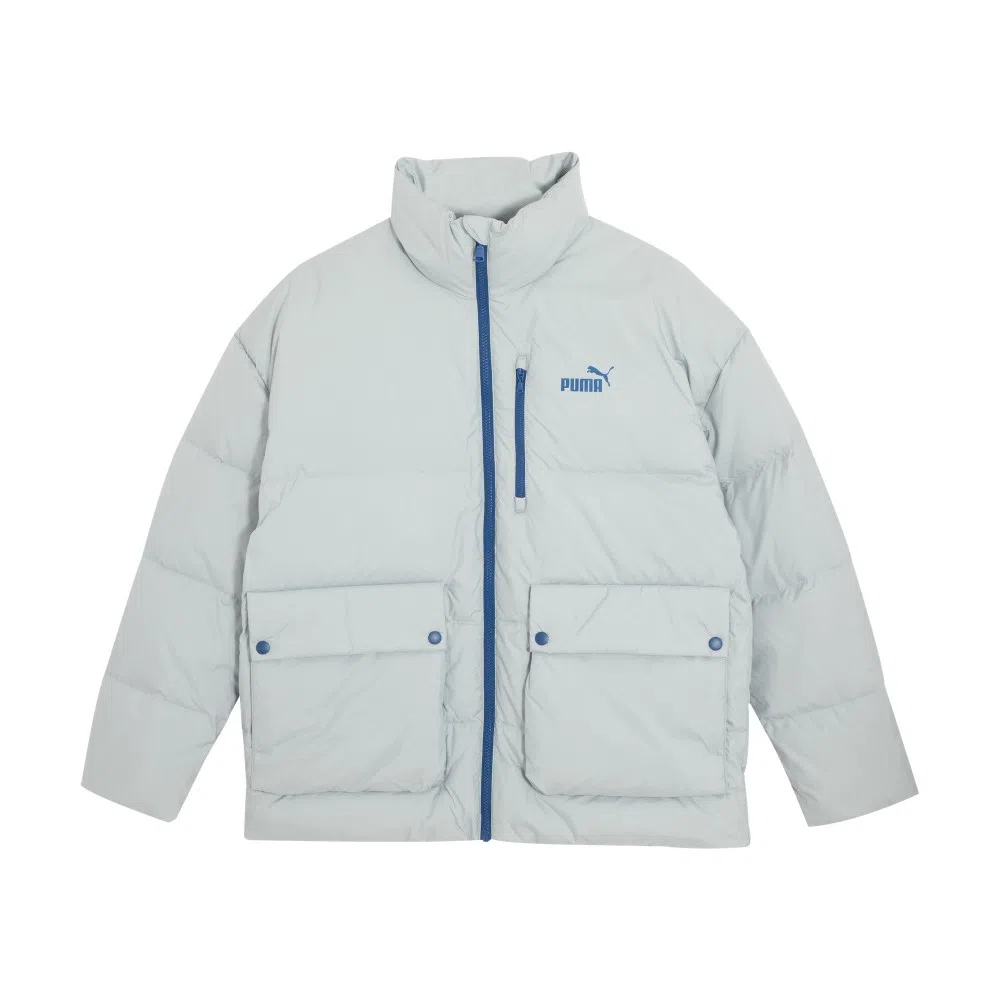 PUMA Down Puffy Jacket Light Grey