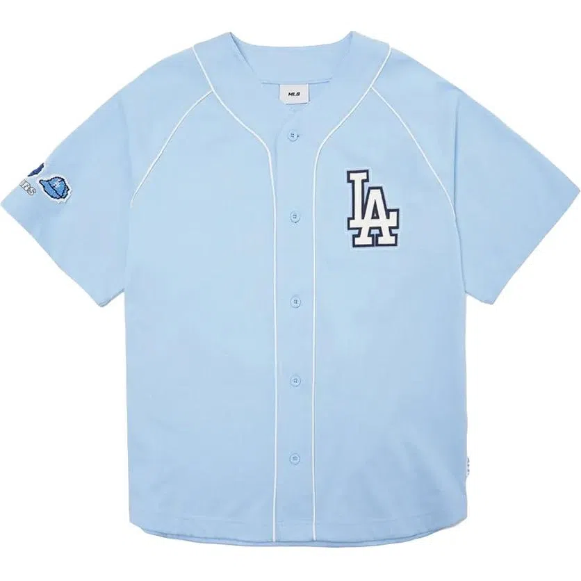 MLB Los Angeles Dodgers Logo T-Shirt Blue
