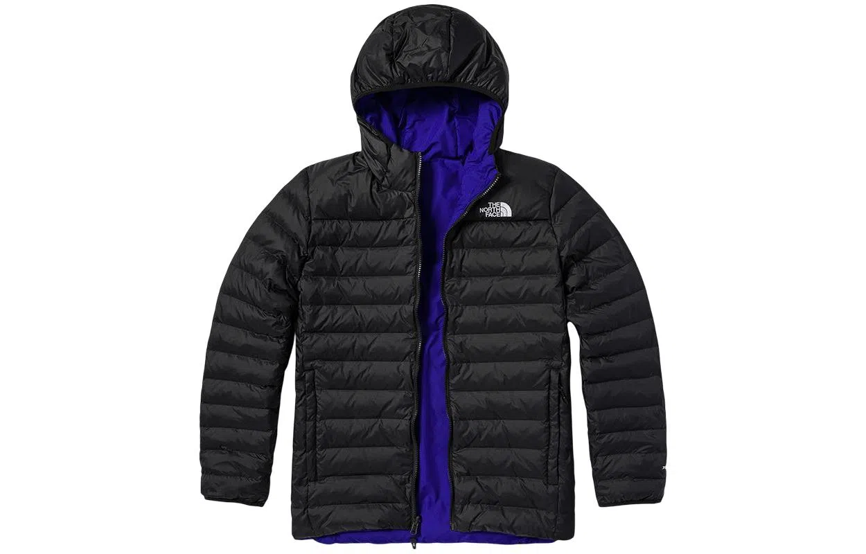 The North Face Logo Zip Hoodie Black