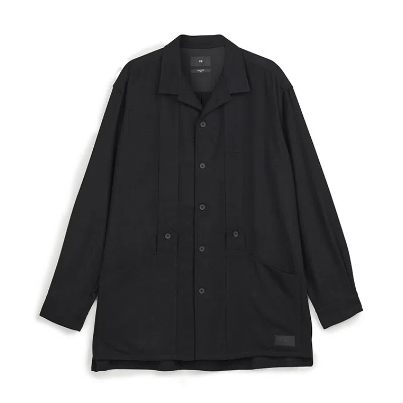Y-3 Flannel Shirt Black