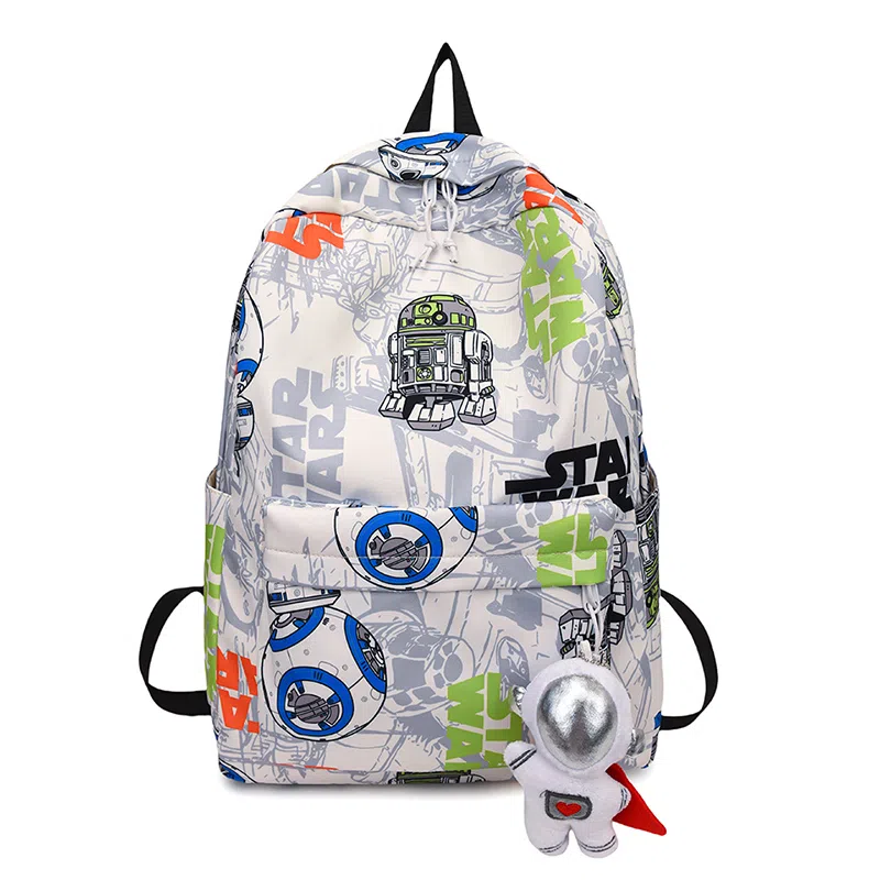 OUZIHUANG Graffiti Oxford Backpack