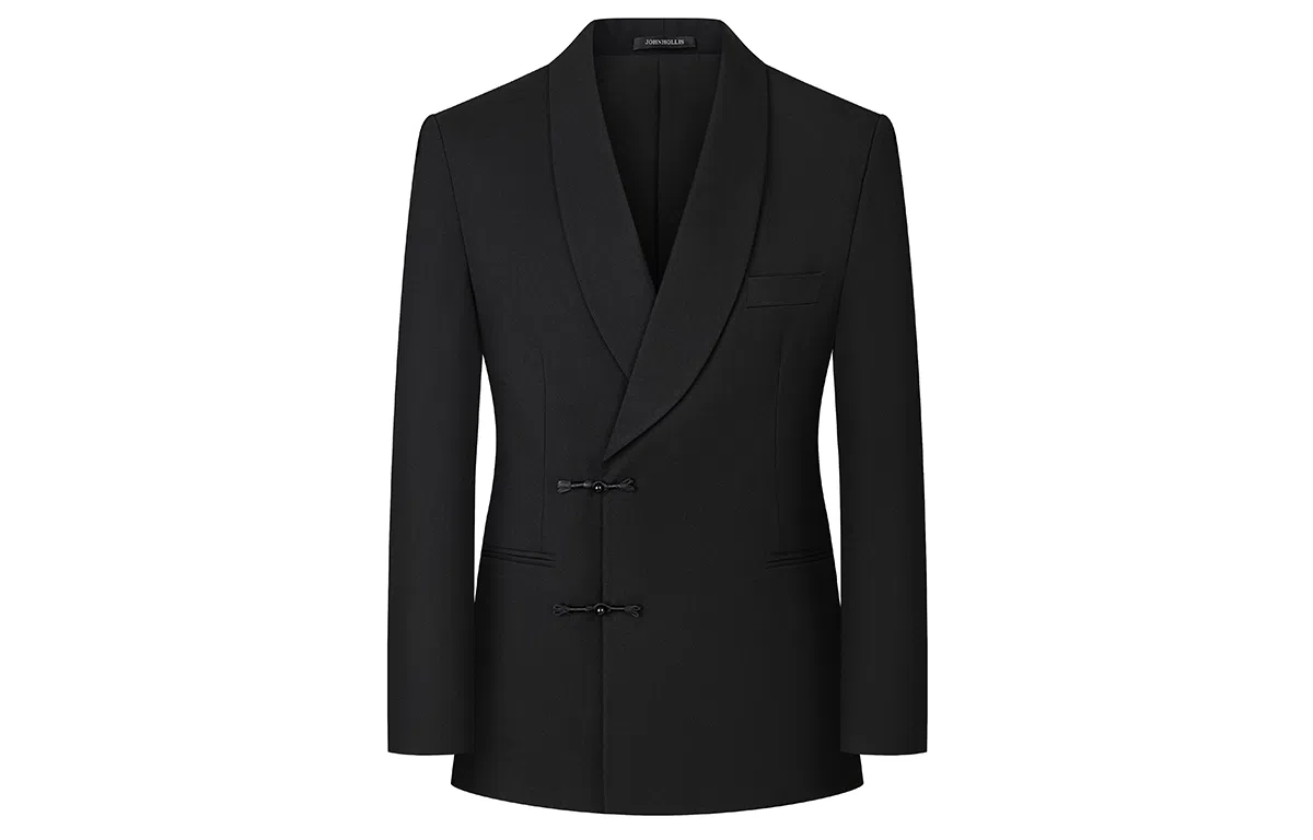 JOHNHOLLIS Slim Fit Business Suit