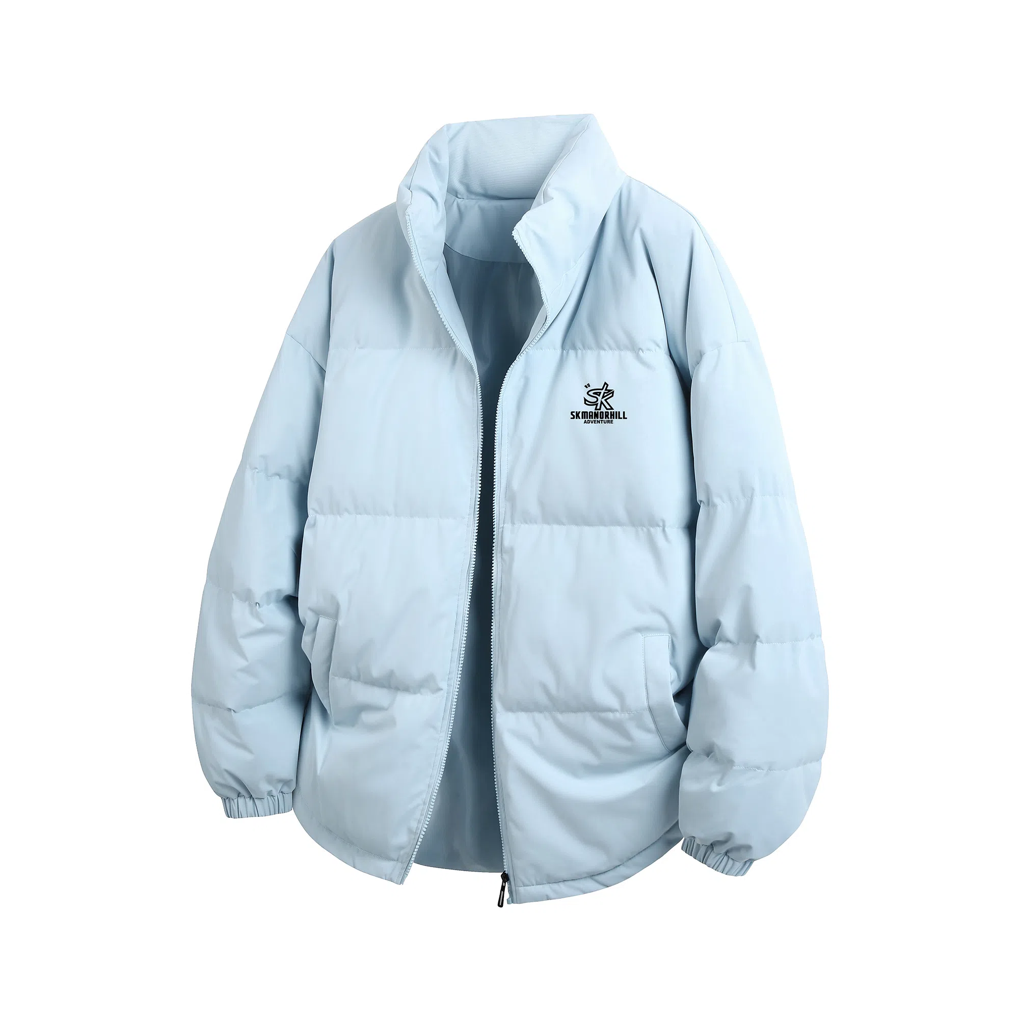 s.k. manor hill Basic Logo Puffer Jacket