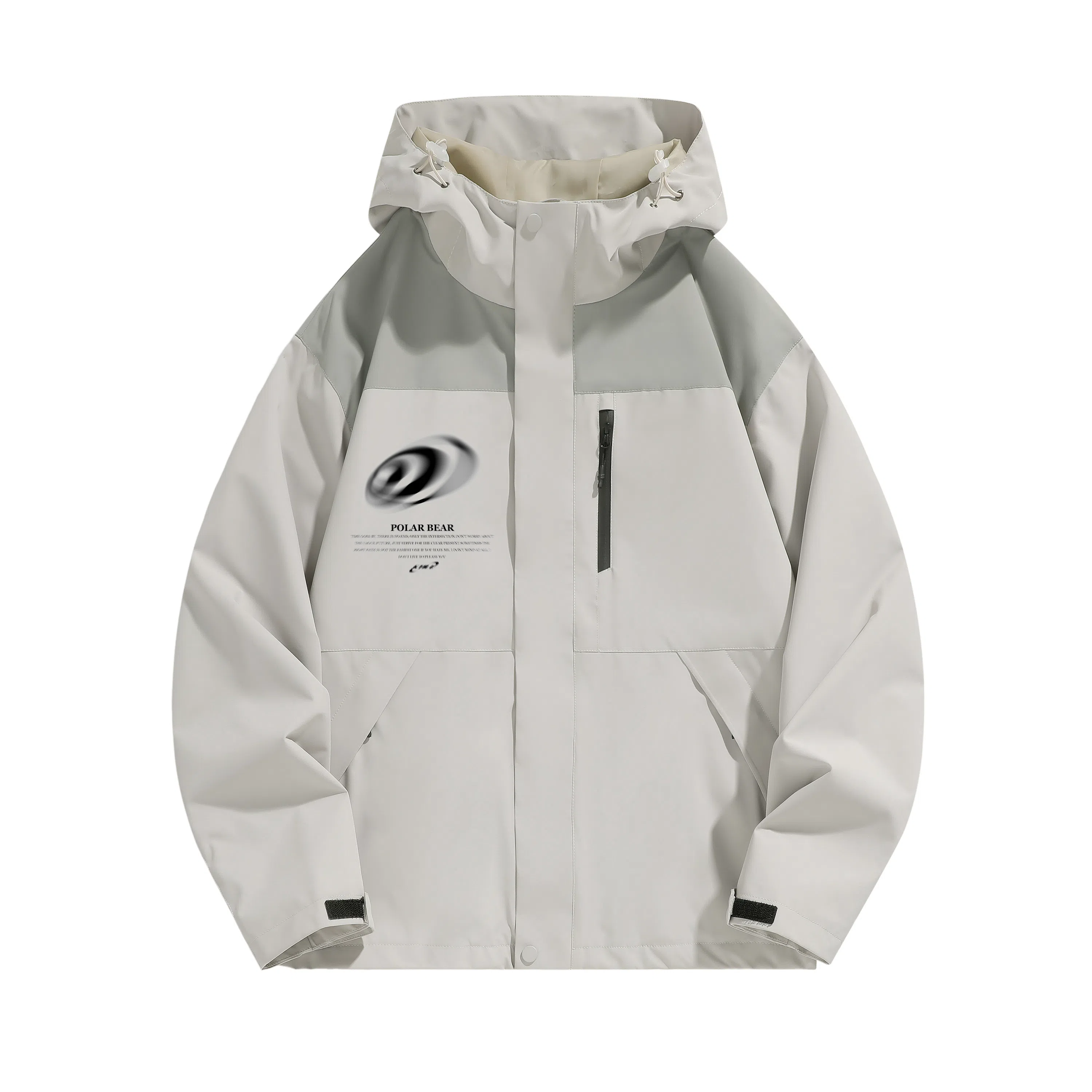 POLAR BEAR Hooded Zip Jacket