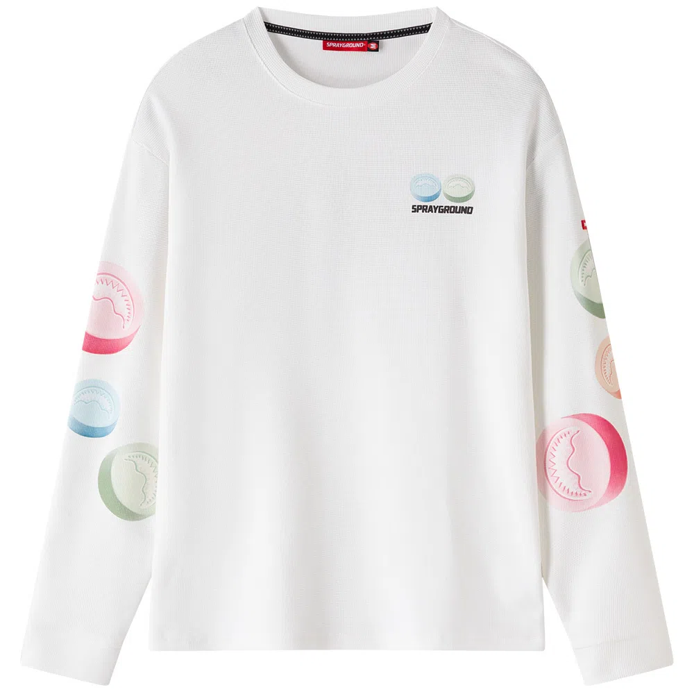 SPRAYGROUND Shark Logo Crewneck Sweatshirt
