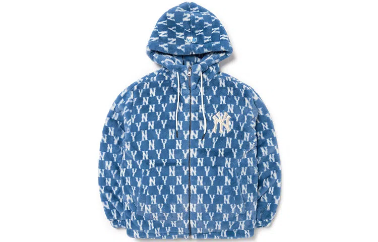 MLB Vintage Fleece Jacket Blue