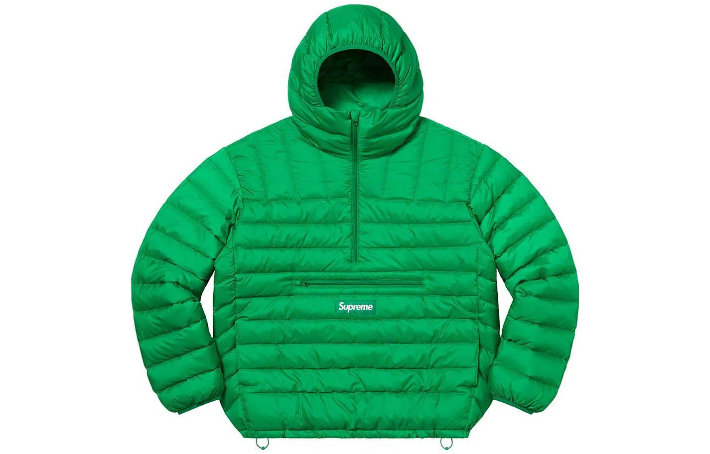 Supreme Micro Down Half Zip Hooded Pullover