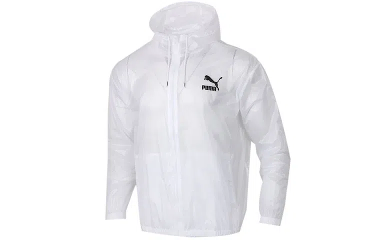 Puma Windbreaker Jacket White