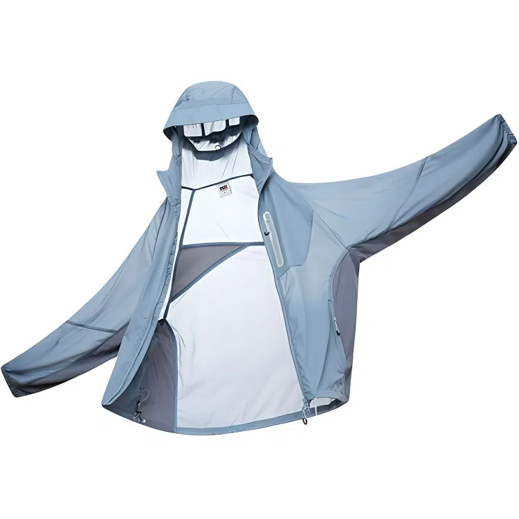 NOTHOMME "Mountain Shadow" UPF100+ Hooded Lightweight Sunscreen Jacket