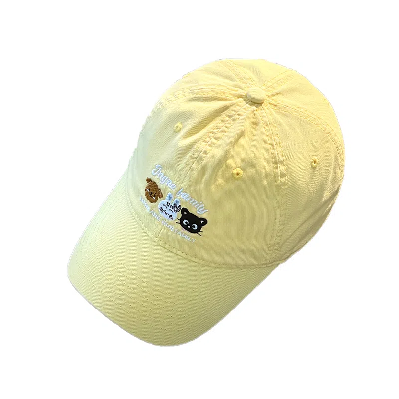 杨同学 卡通 棉 鸭舌帽 男女同款情侣款