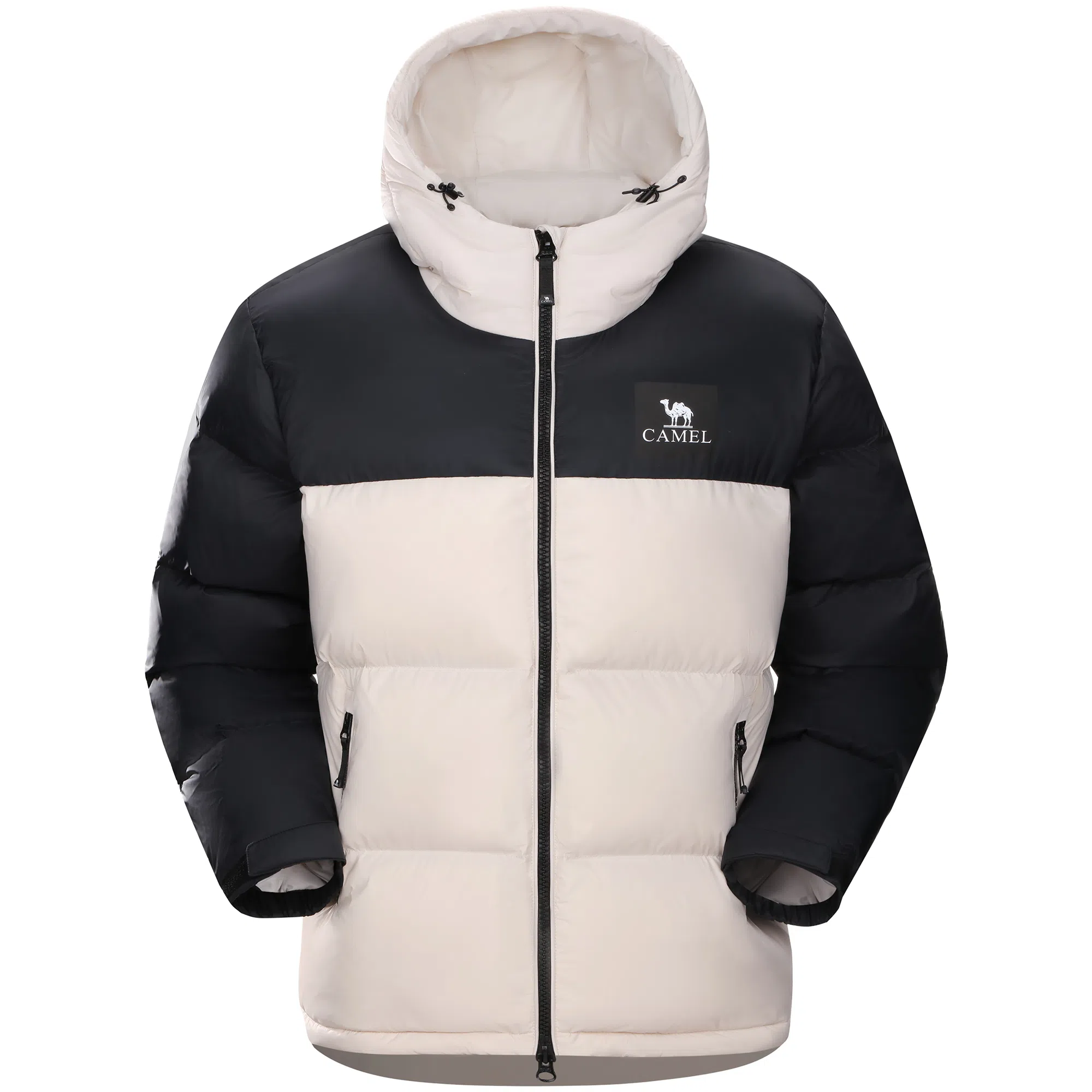 CAMEL Warm Fleece Series Down Jacket