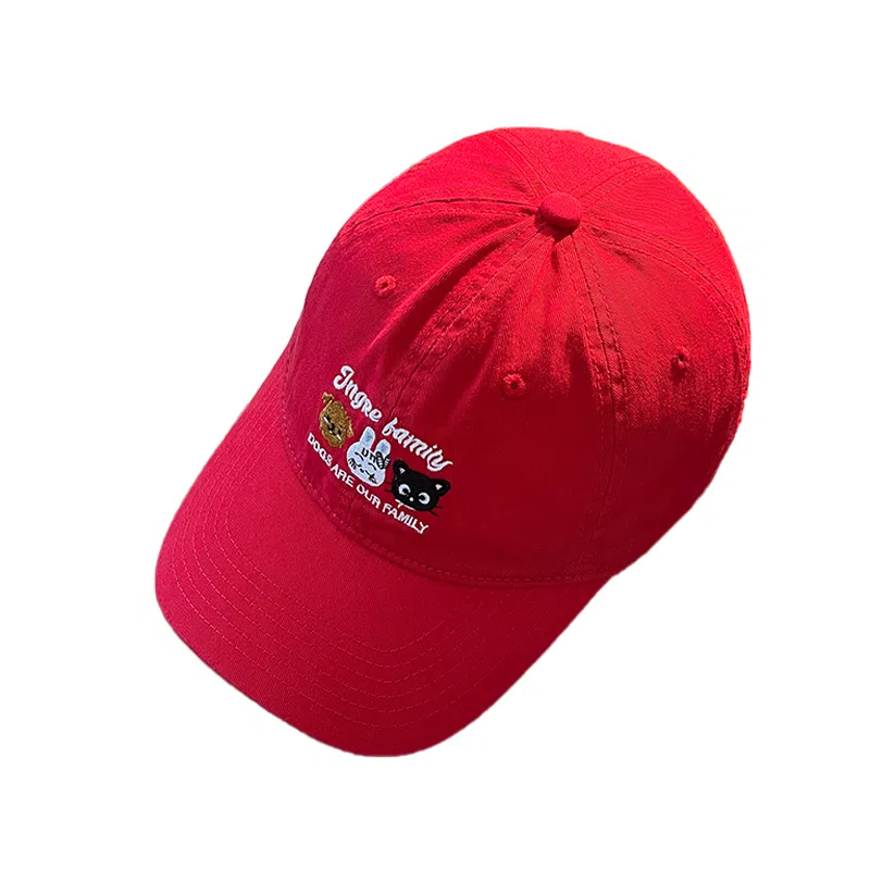 杨同学 卡通 棉 鸭舌帽 男女同款情侣款