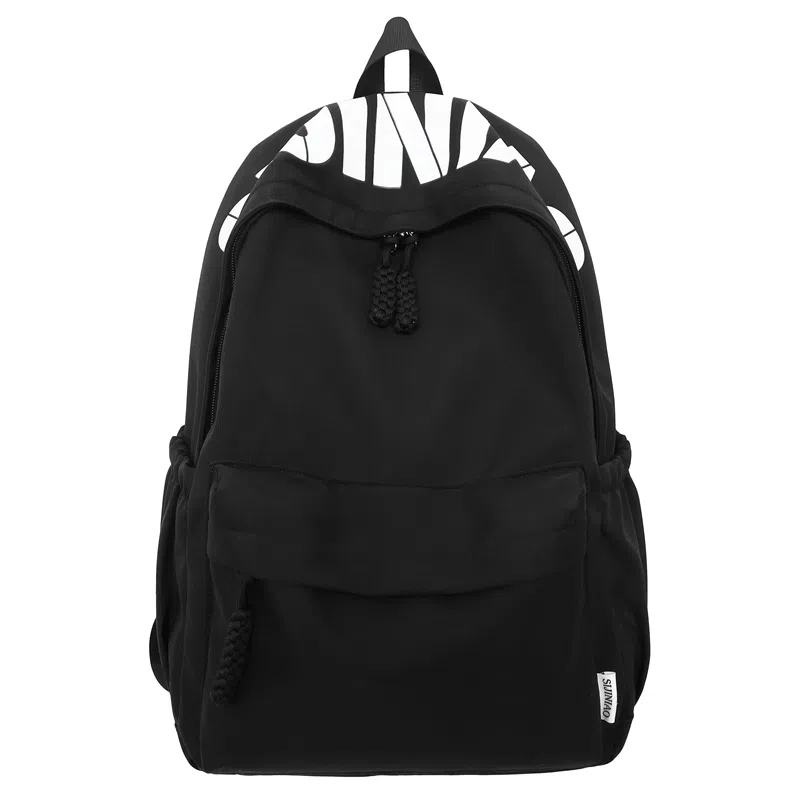 醇龙 日系慵懒风轻便背包校园休闲纯色上课简约初高中 尼龙 双肩包 常规 男女同款情侣款 多色