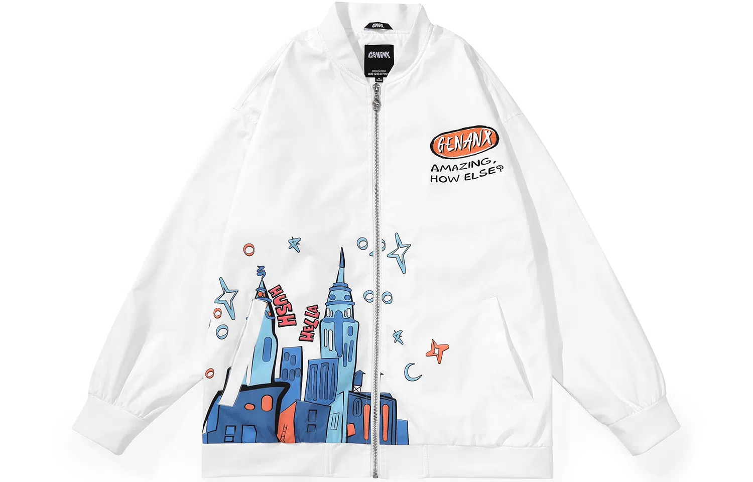 GENANX Dream Castle Jacket White