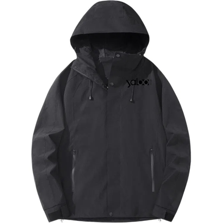 雅鹿优选  纯色保暖舒适  防水防风透气耐磨冲锋衣 男女同款