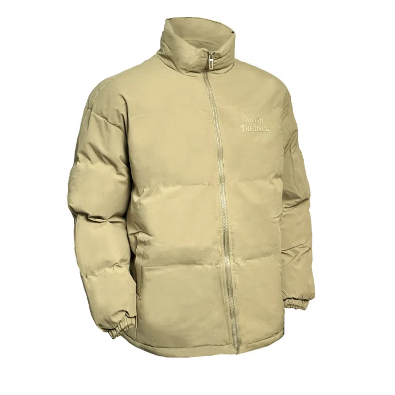 SWISH THE BALL IN LOGO