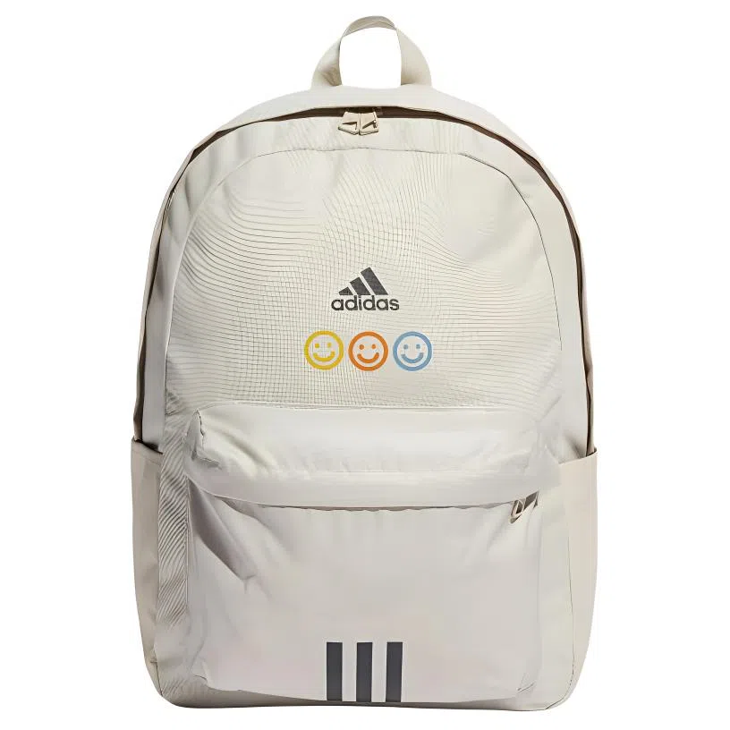 adidas Classic Badge Backpack Light Grey Black