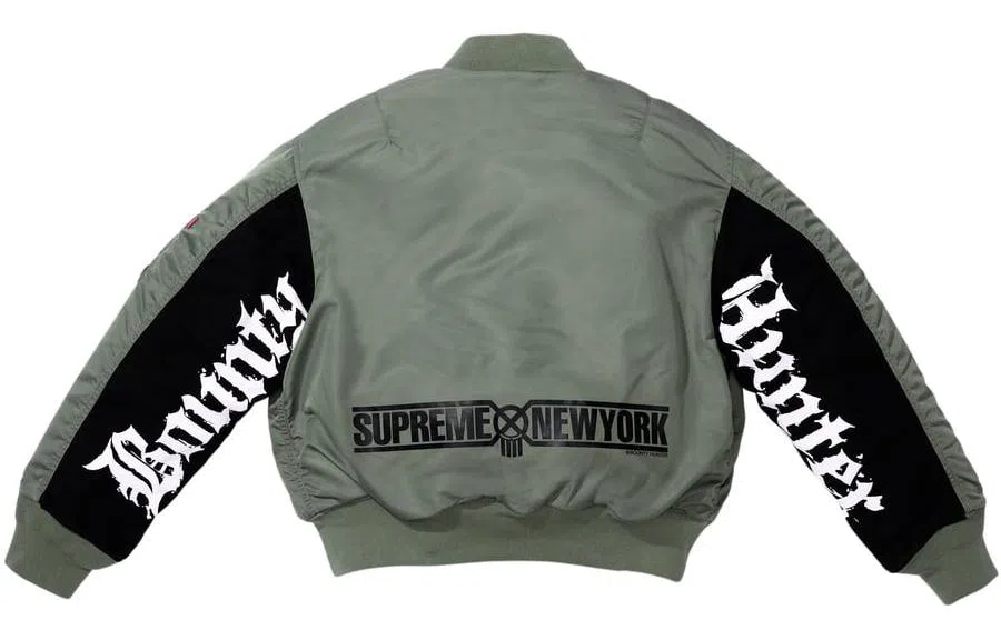 Supreme x BOUNTY HUNTER MA-1 Jacket