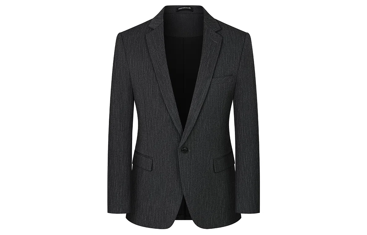 JOHNHOLLIS Dotted Stripe Suit