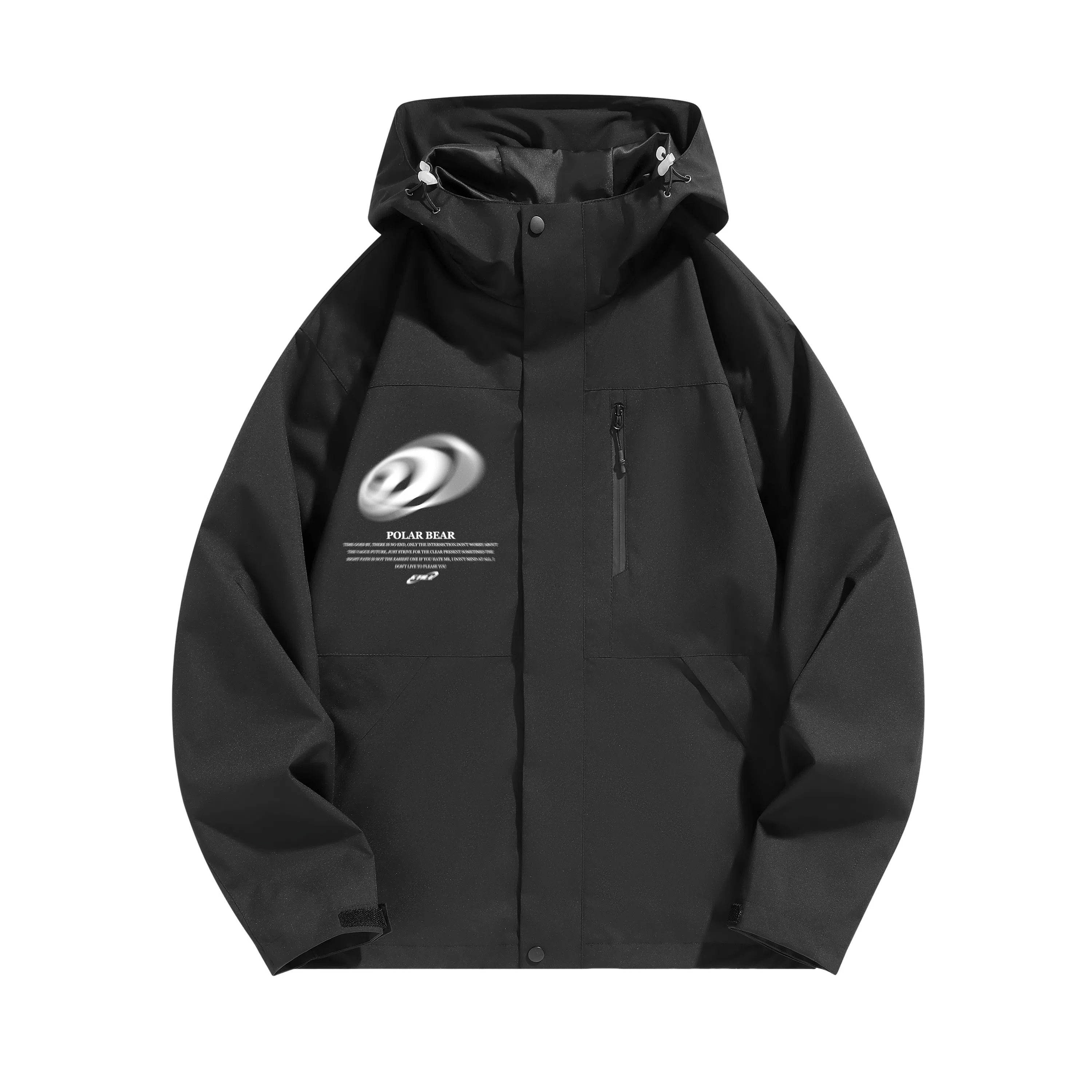 POLAR BEAR Hooded Zip Jacket