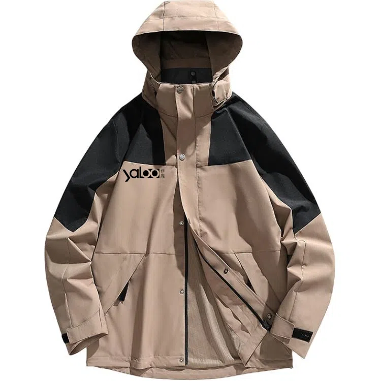 雅鹿优选  日常休闲百搭透气  防水防风耐磨冲锋衣 男款