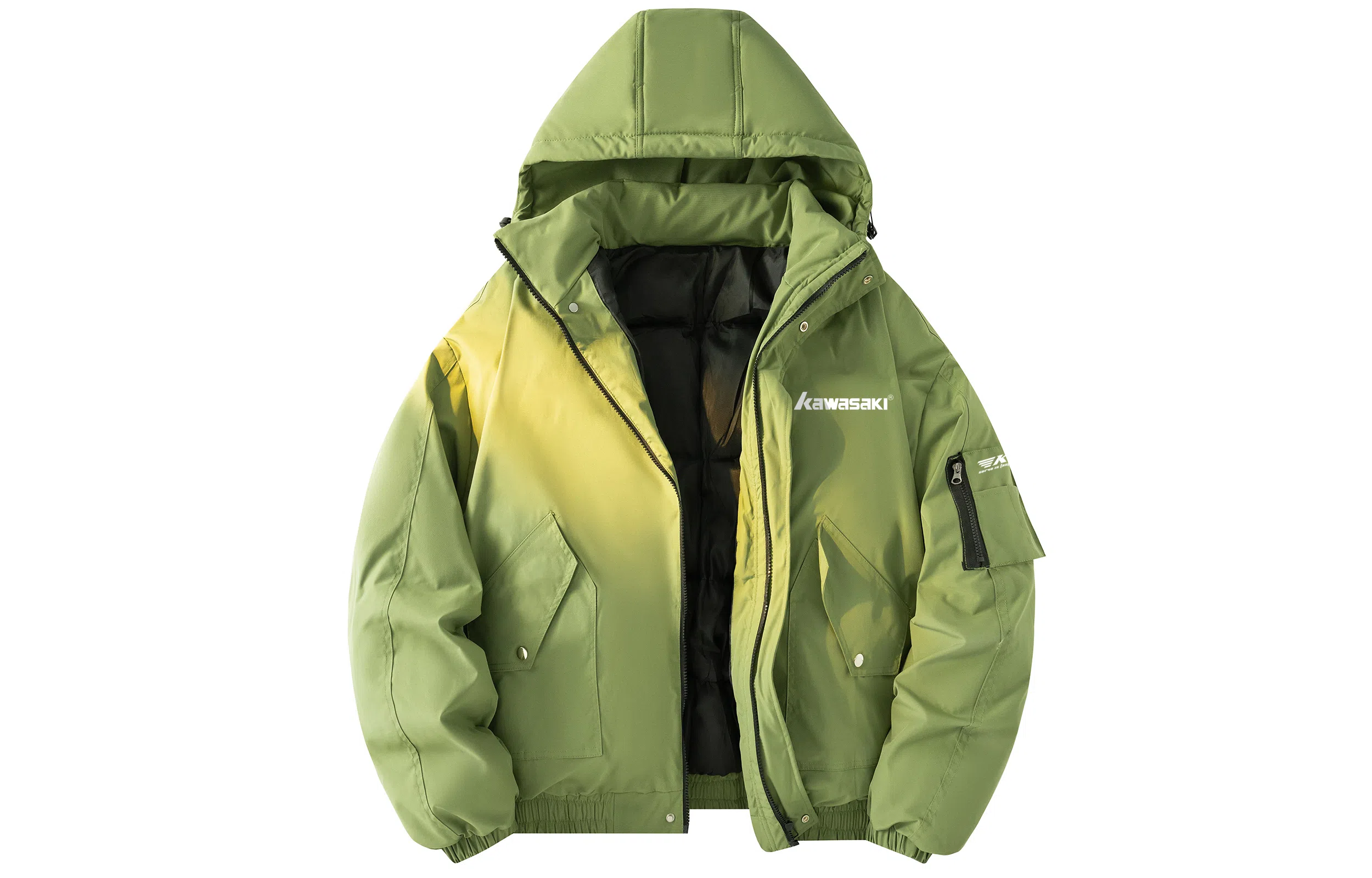 Kawasaki Retro Pilot Hooded Jacket