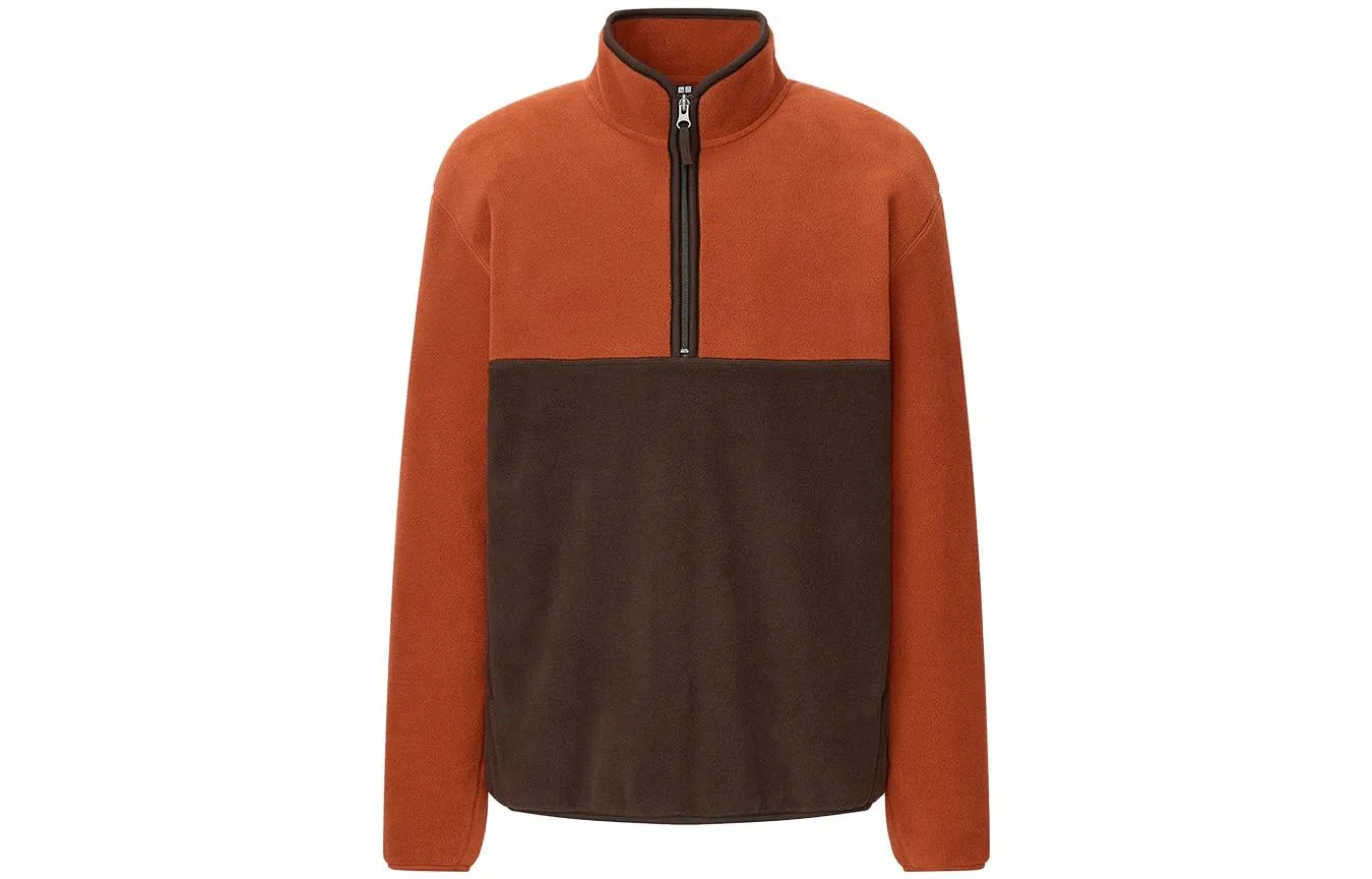 UNIQLO Fleece Colorblock Jacket