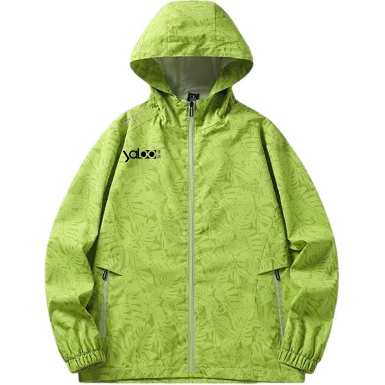 雅鹿优选  舒适不闷热耐刮连帽  防水防风透气耐磨冲锋衣 男款