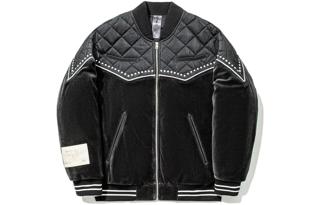 Li-Ning x Bruce Lee Kung Fu Series Black Bomber Jacket
