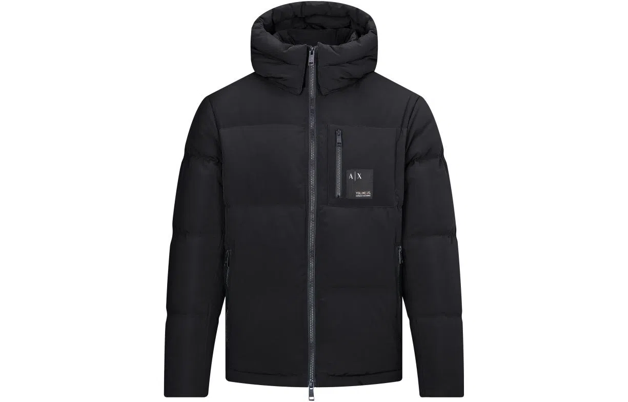 Armani Exchange Down Jacket Black