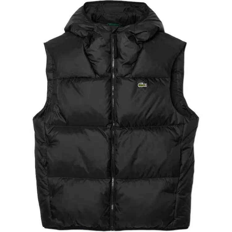 Lacoste Waterproof Vest Black