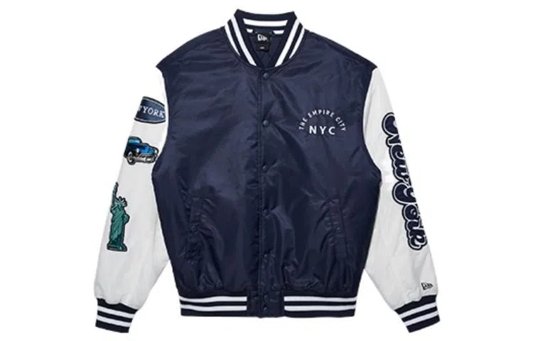 New Era Varsity Jacket Navy