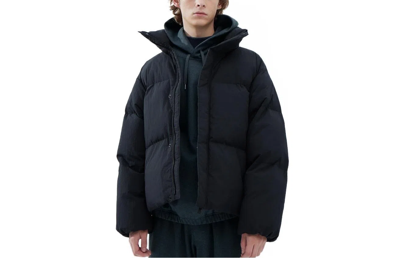 UNIQLO U Series Black Puffer Jacket