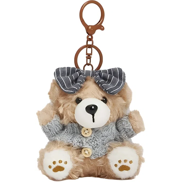 兰妮诗 烘焙系列甜点款国风蝴蝶结装饰  谷圈挂件