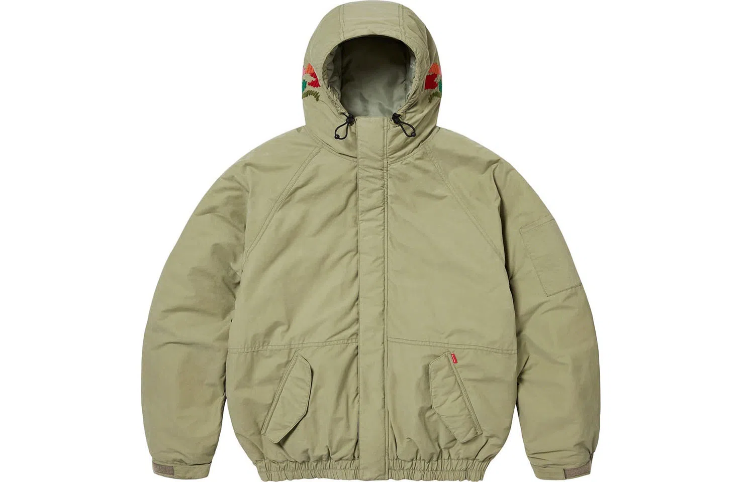 Supreme Needlepoint Hooded Jacket