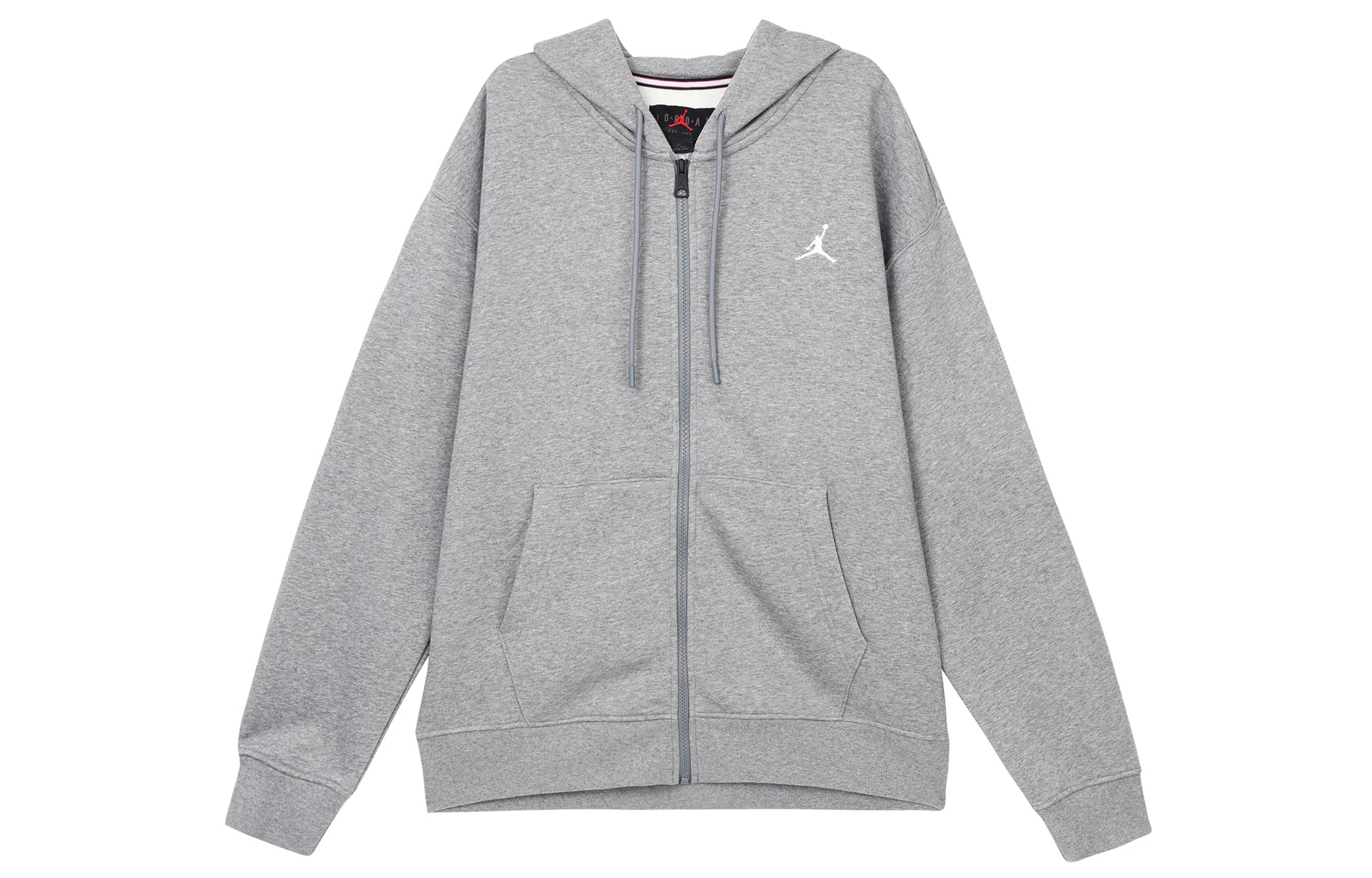 Jordan Essentials Hoodie Jacket Dark Grey