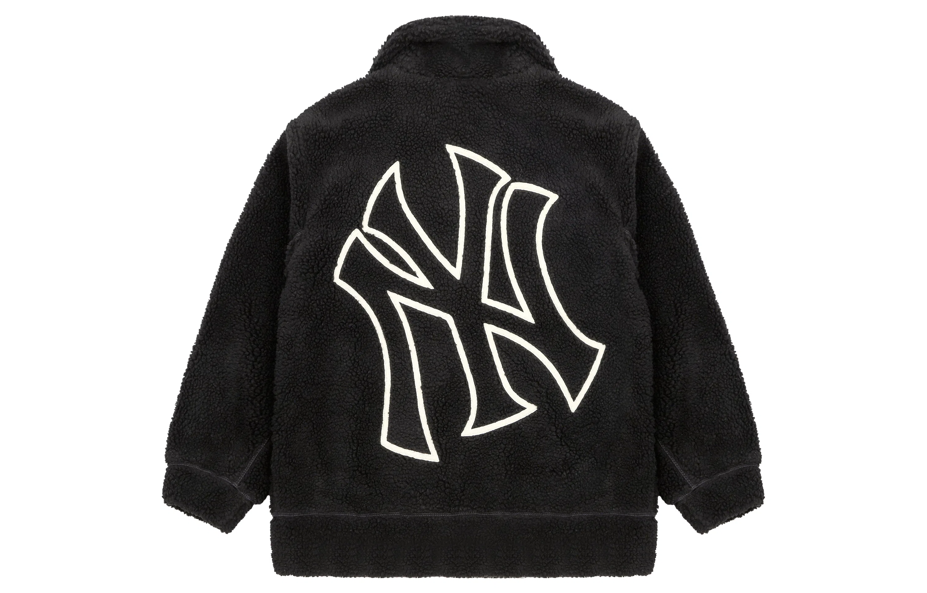MLB Large Logo Fleece Jacket Black