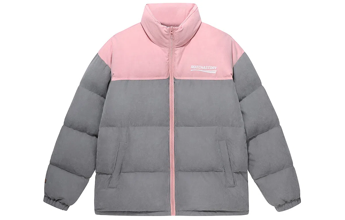 MATCHA STORY Retro College Series Jacket