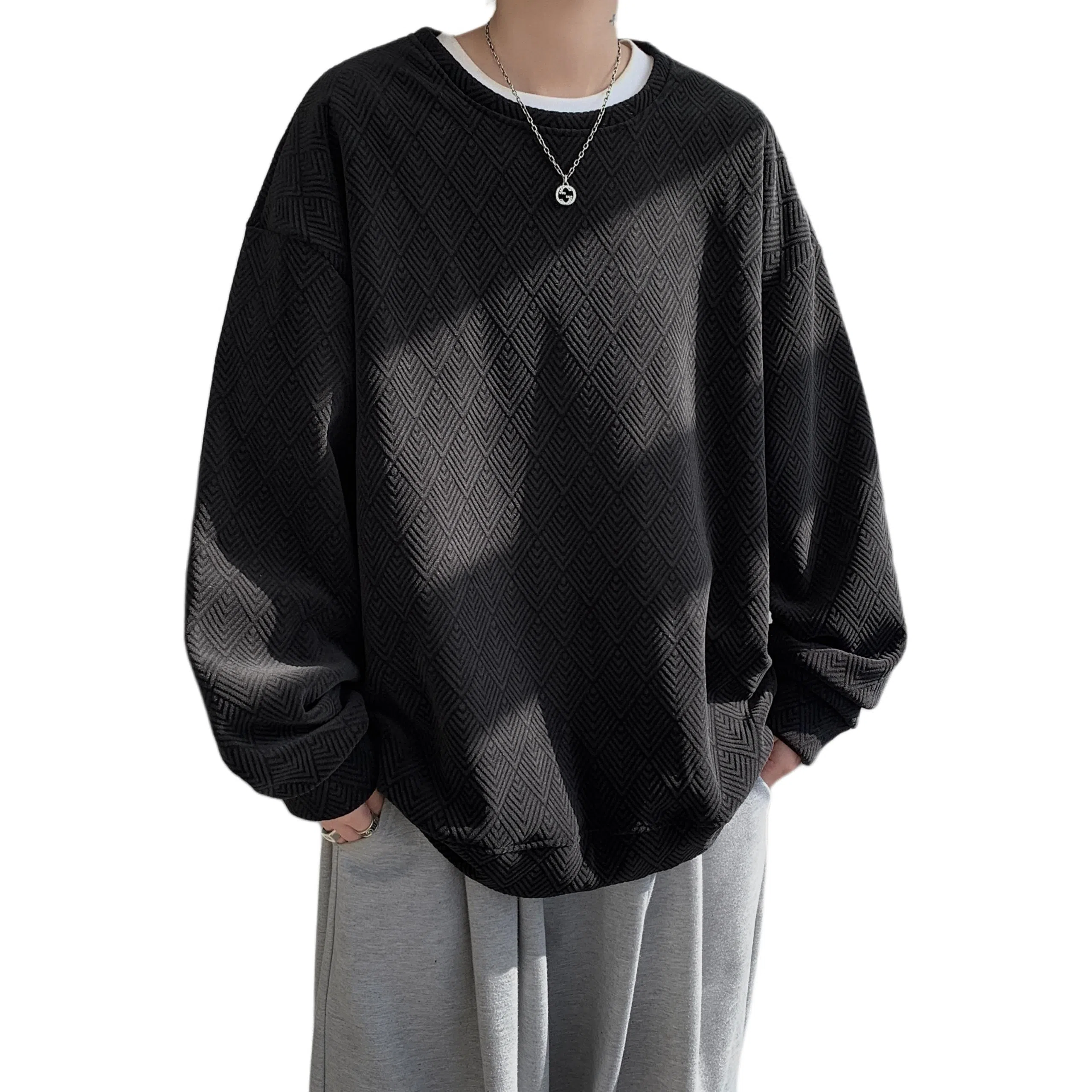 Jungle Panda Obsidian Black Sweatshirt