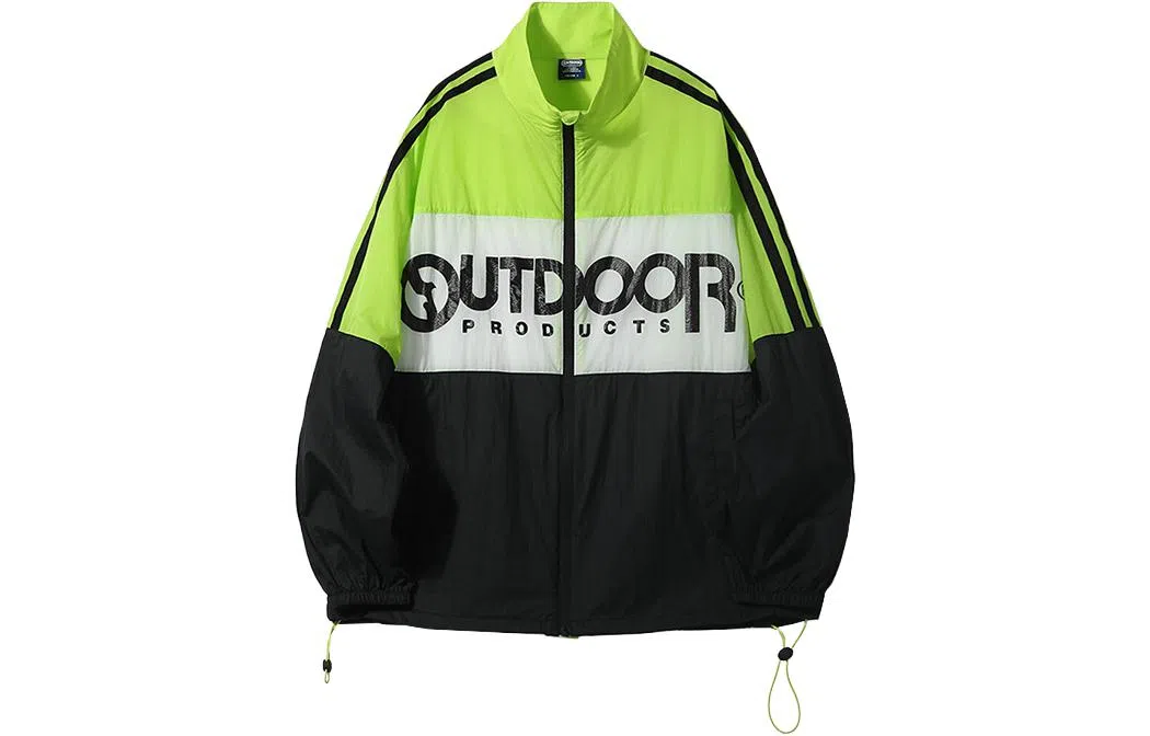 OUTDOOR PRODUCTS Letter Print Sun Protection Jacket