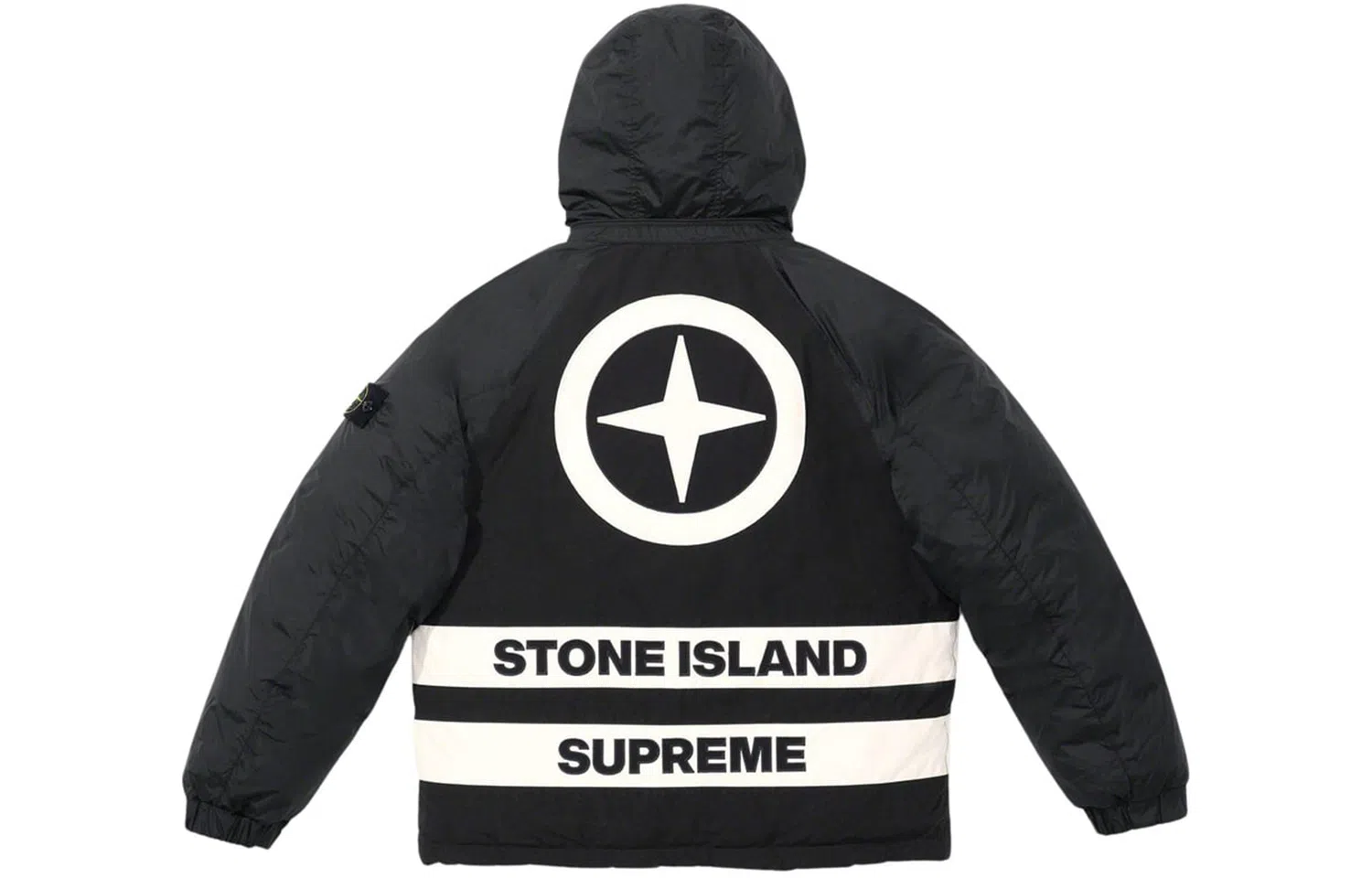 Supreme x Stone Island FW23 Reversible Logo Stripe Jacket