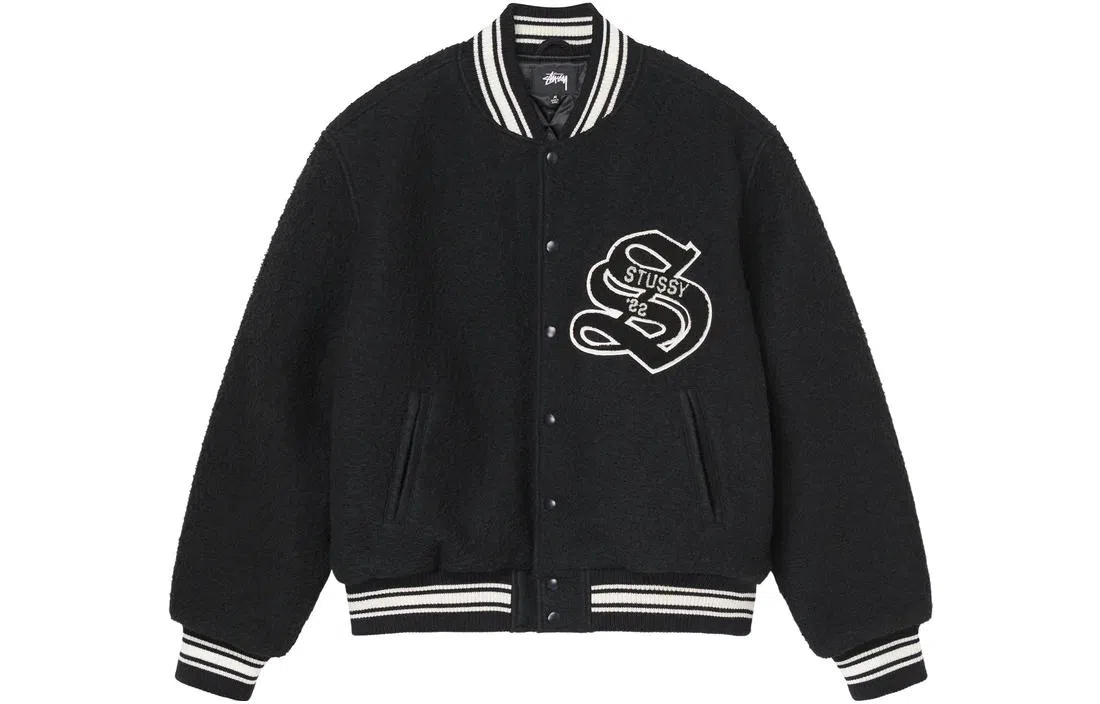 Stussy FW22 Casentino Wool Varsity Jacket